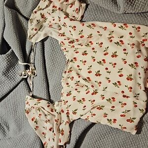 Abercrombie and Fitch | Cherry Blouse